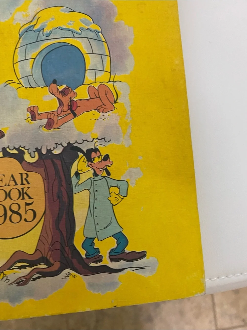 Disney vintage yellow